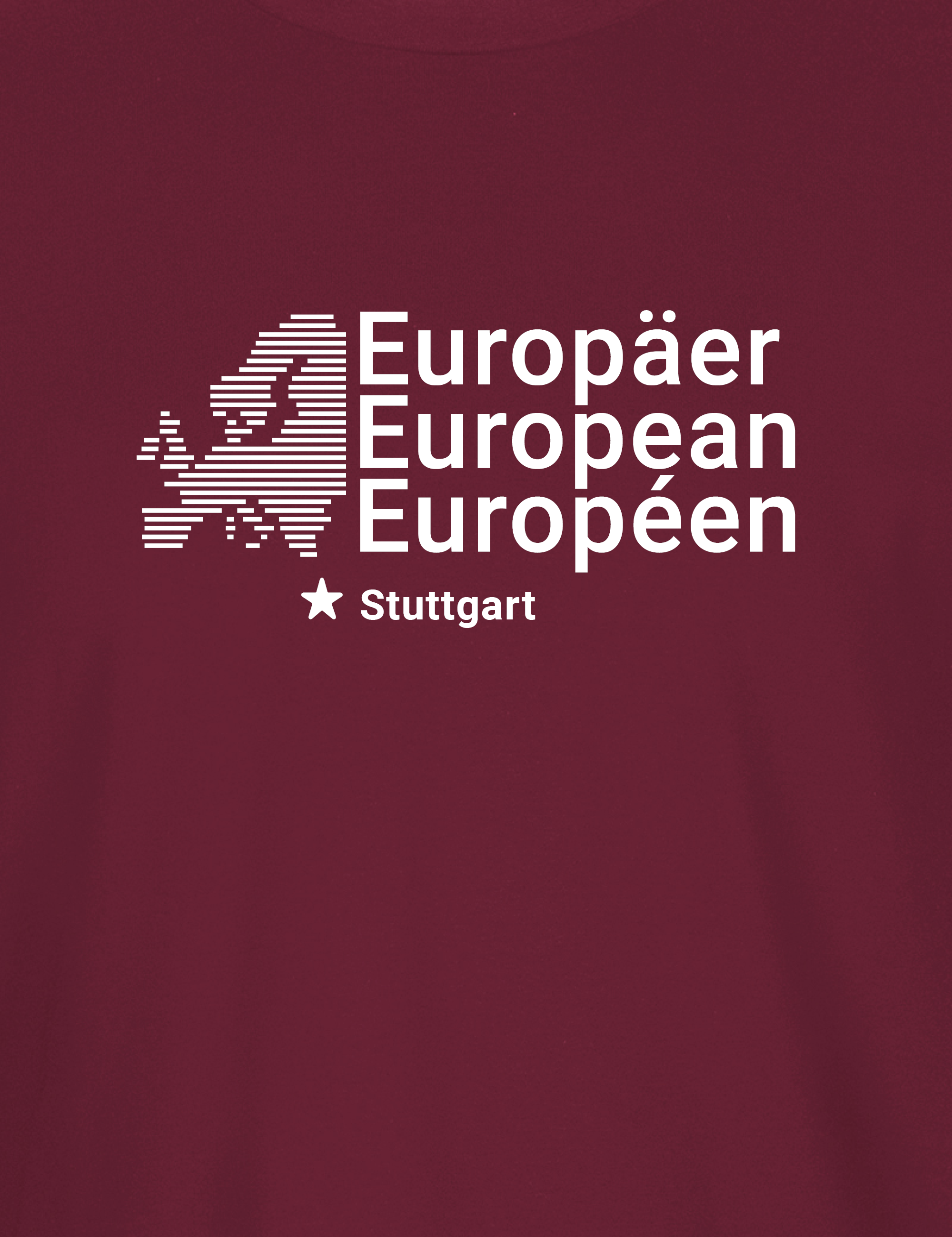 T-Shirt w/d - Stuttgart – Bild 3