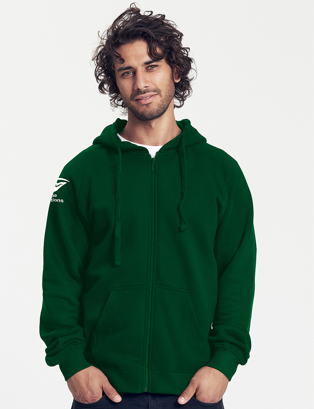 Zip Hoodie m/d - Berlin – Bild 2